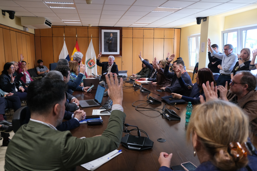 El Pleno del Ayuntamiento aprueba las propuestas a los Premios Canarias y a la Medalla de Oro de Canarias de 2025