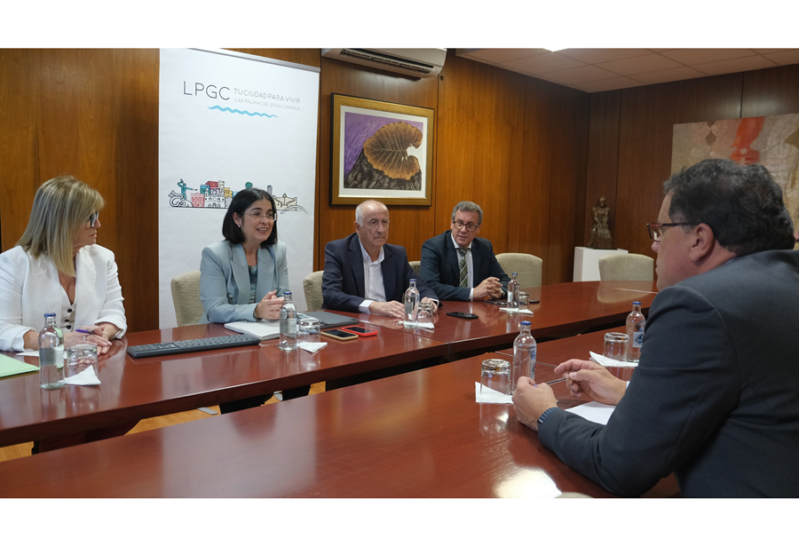 Ayuntamiento y Gobierno de Canarias abordan asuntos de interés en materia de infraestructuras hidráulicas