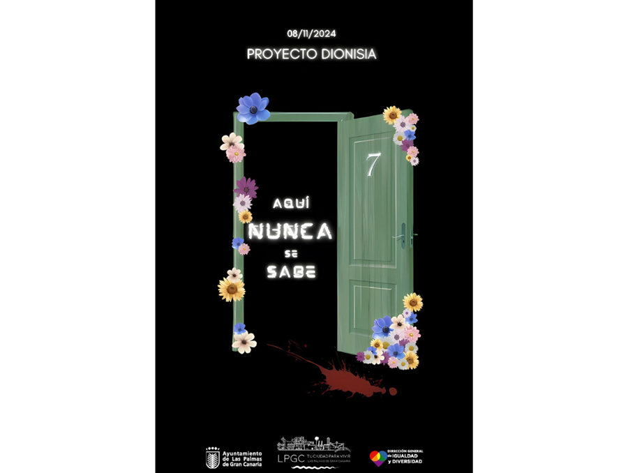 Igualdad concluye el proyecto 'Dionisia' con la recreación de la obra teatral 'Aquí nunca se sabe'