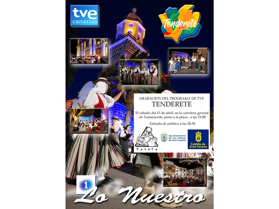 Tamaraceite acoge la grabación del programa de música canaria 'Tenderete', de RTVE