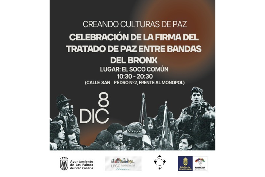 El Ayuntamiento conmemora la firma del tratado de paz entre bandas del Bronx con talleres de baile, teatro y coloquios