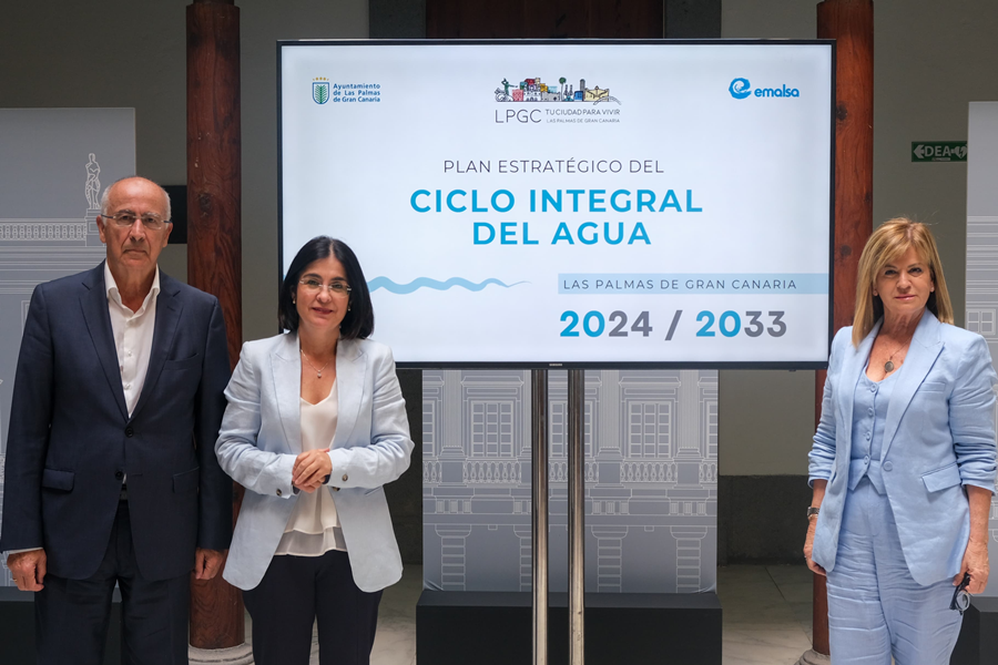 Darias presenta el Plan Estratégico del Ciclo Integral del Agua 2024-2033, el más ambicioso de la historia con 857 millones de euros