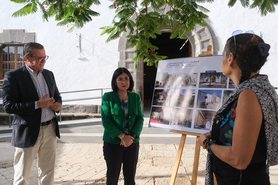 El Ayuntamiento finaliza la rehabilitación de la ermita de Santa Catalina en el Pueblo Canario
