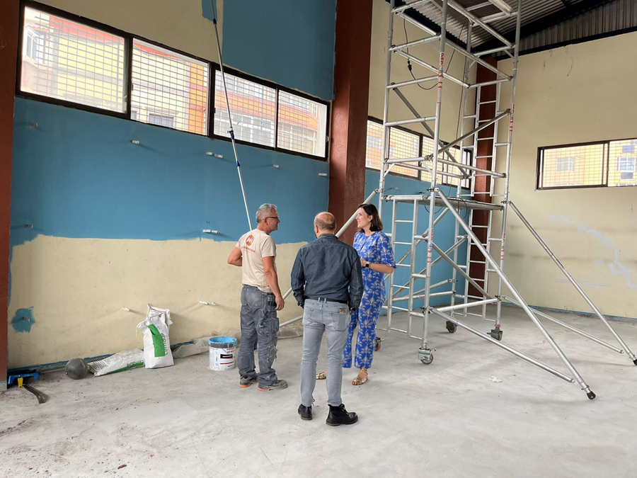El Ayuntamiento inicia las reformas de la nueva sala de la Piscina 29 de abril