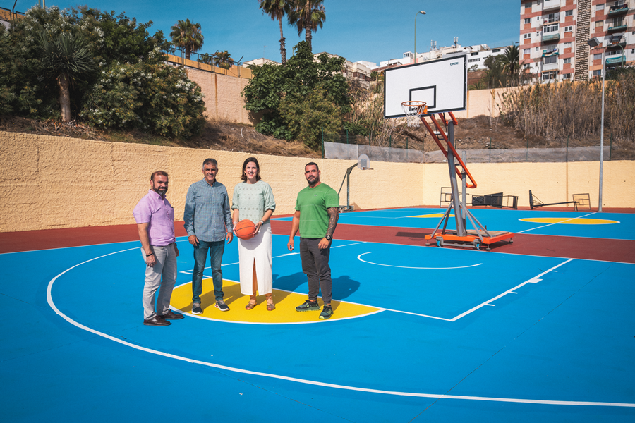 El Ayuntamiento moderniza la cancha deportiva de La Paterna