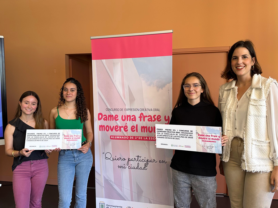 El Ayuntamiento promociona la creatividad entre alumnos de 3º de la ESO con el concurso 'Dame una frase y moveré el mundo'