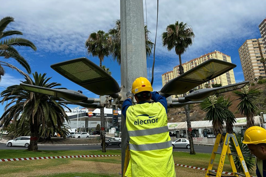El Ayuntamiento realiza más de 650 actuaciones en los últimos seis meses para mejorar el alumbrado público en la ciudad