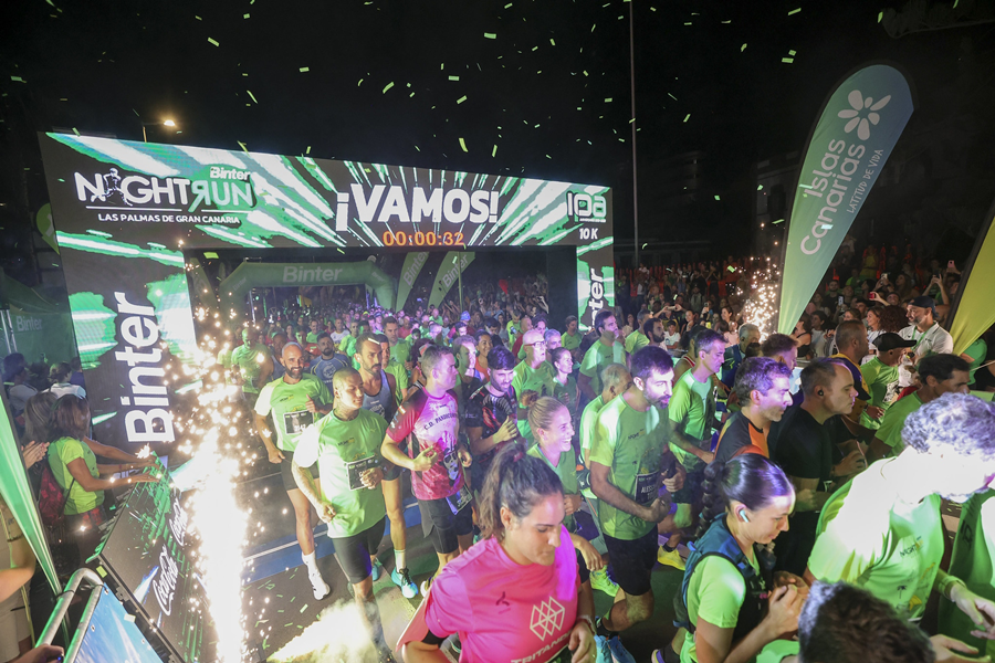 El Ayuntamiento reordena el tráfico para la celebración de la carrera Binter Night Run