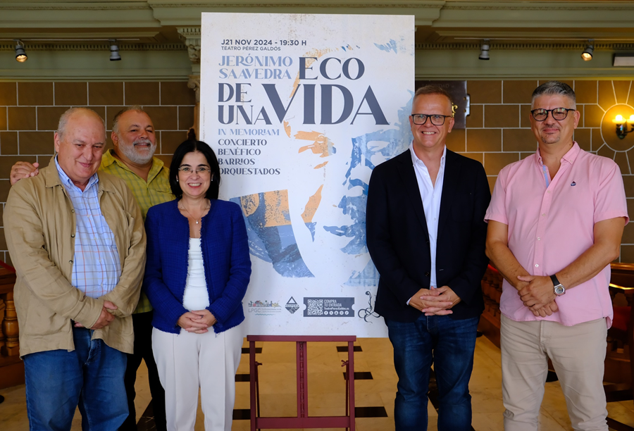 El Ayuntamiento y la Asociación Cultural Hesperia 162 organizan un concierto de Barrios Orquestados en memoria  de Jerónimo Saavedra