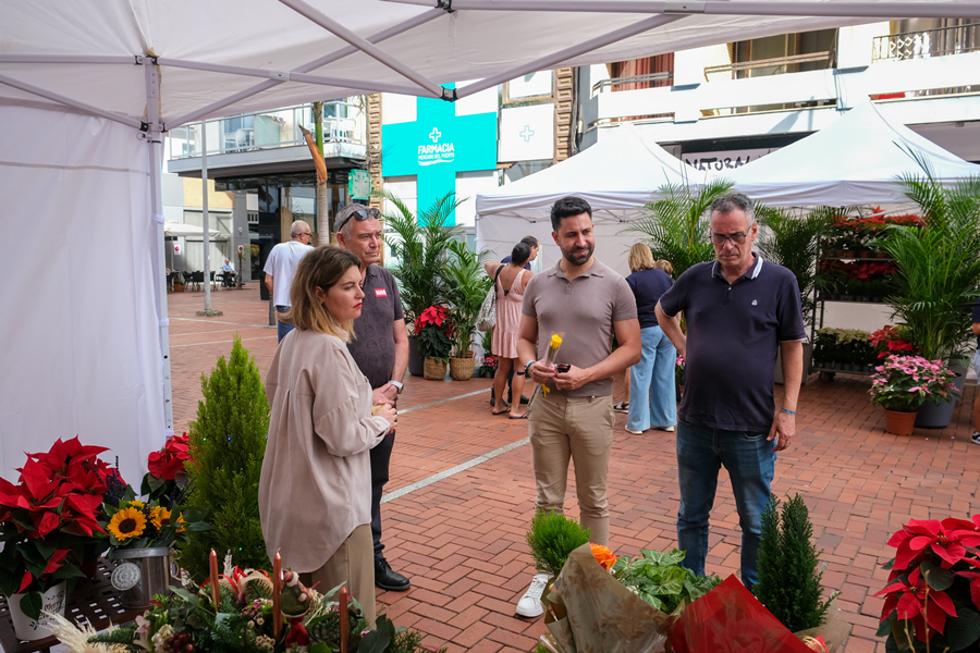 El Distrito Isleta-Puerto-Guanarteme se llena de color con el evento 'Vive el otoño con flores'