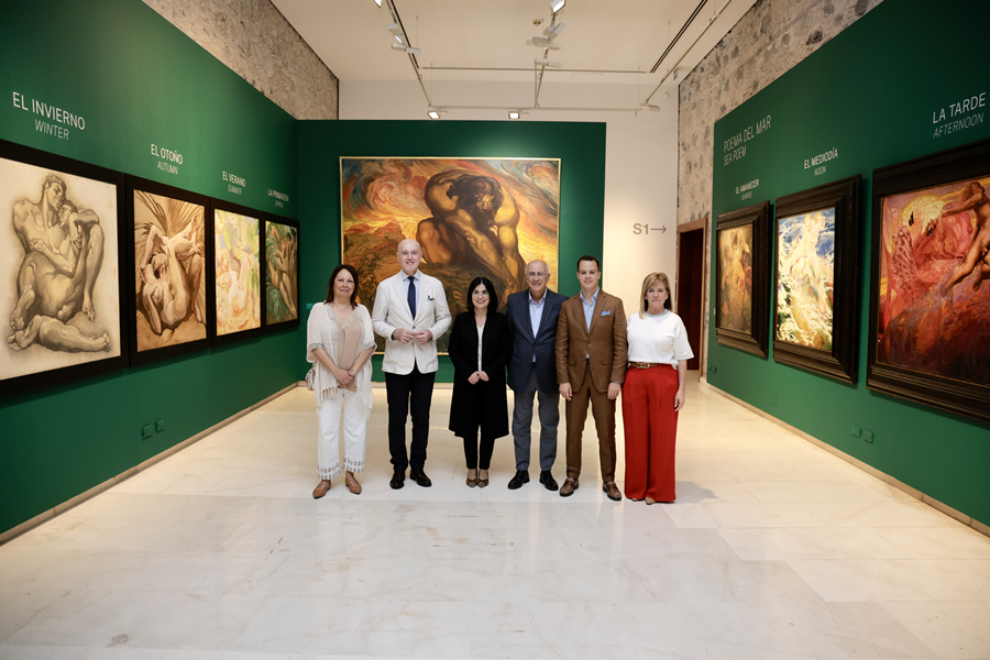 El Museo Castillo de Mata cede sus paredes a 69 piezas icónicas del referente canario del modernismo Néstor Martín-Fernández de la Torre