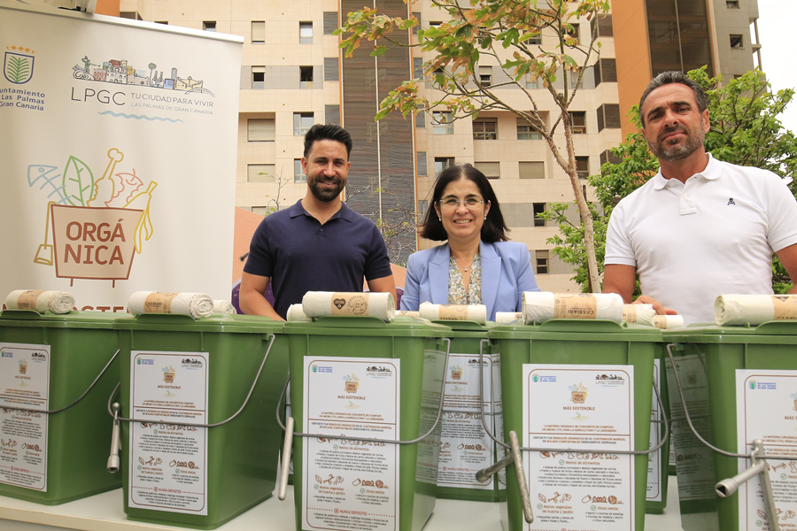 El quinto contenedor de residuos orgánicos alcanza ya las 600 familias y supera los 170.000 kilos recogidos