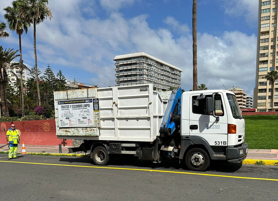 El servicio de acopio transitorio de trastos, enseres y escombros se instalará en 21 barrios durante agosto