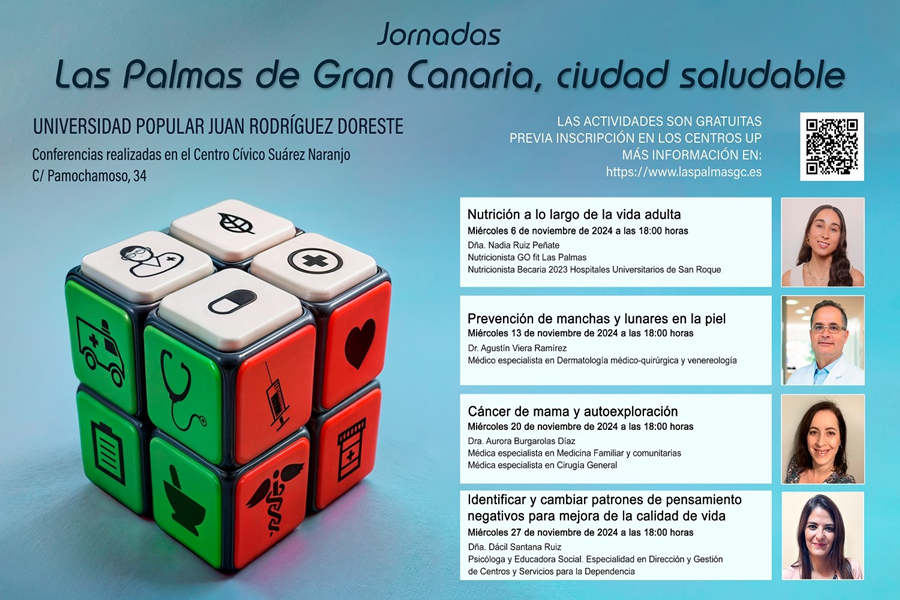 La Universidad Popular fomenta una ciudad saludable con charlas sobre bienestar integral