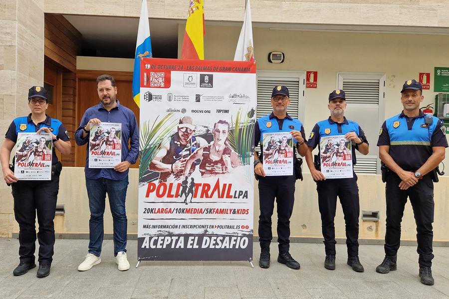 La Policía Local lanza la PoliTrailLPA, una carrera solidaria de montaña para los cuerpos de seguridad y emergencias