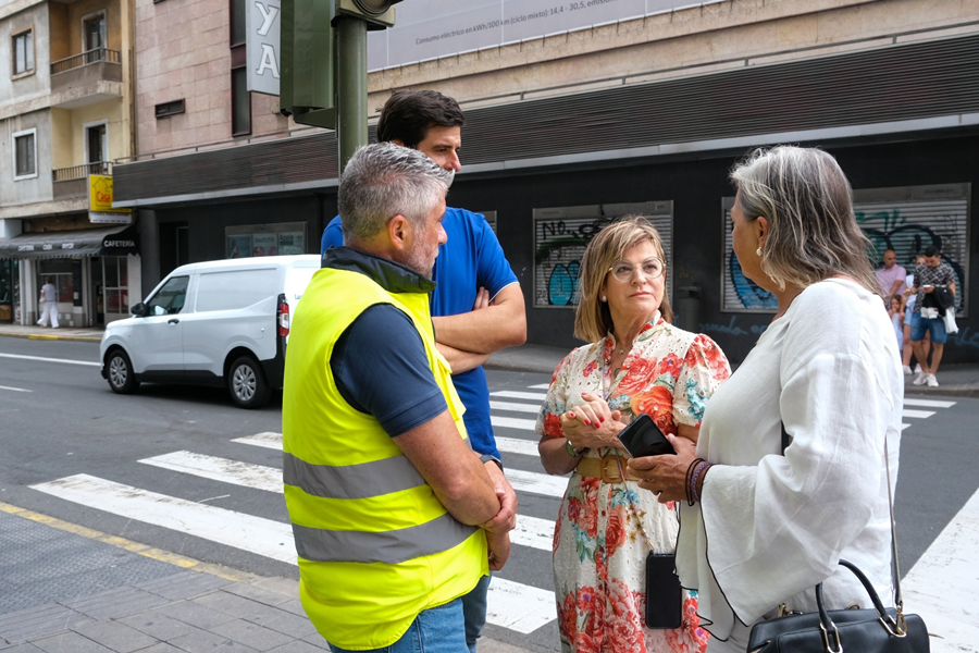 El Ayuntamiento reabre la calle Juan Manuel Durán González tras concluir las obras 28 días antes de lo previsto