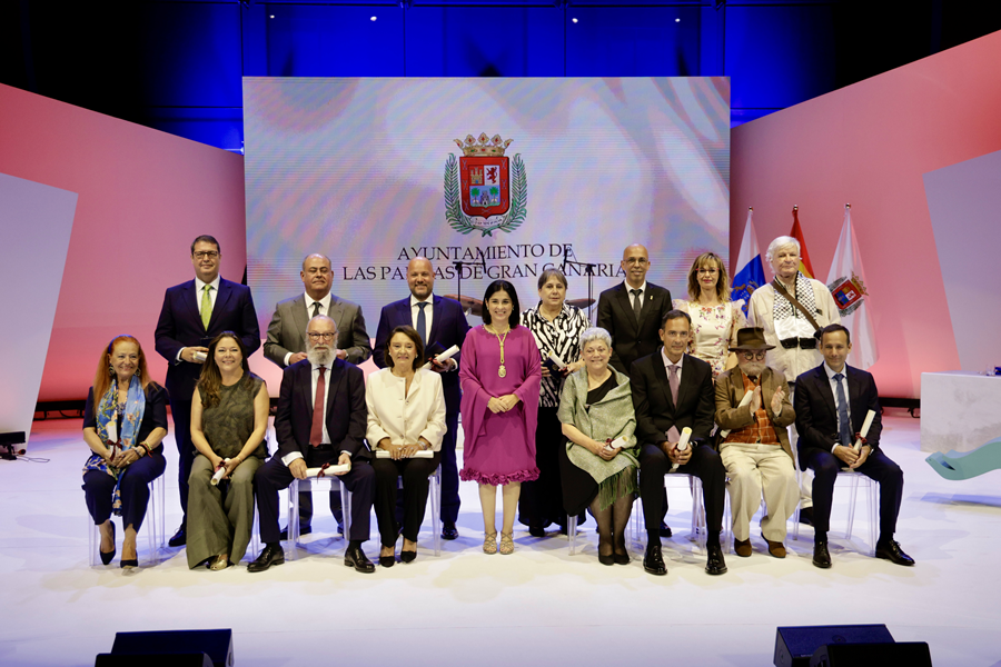 Las Palmas de Gran Canaria reconoce a 15 personas e instituciones por su contribución a la mejora de la ciudad