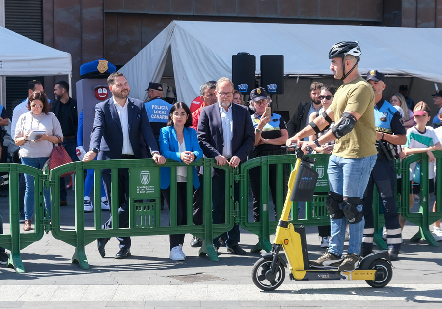 Las Palmas de Gran Canaria reduce en un 60% los accidentes de vehículos de movilidad personal durante el primer trimestre