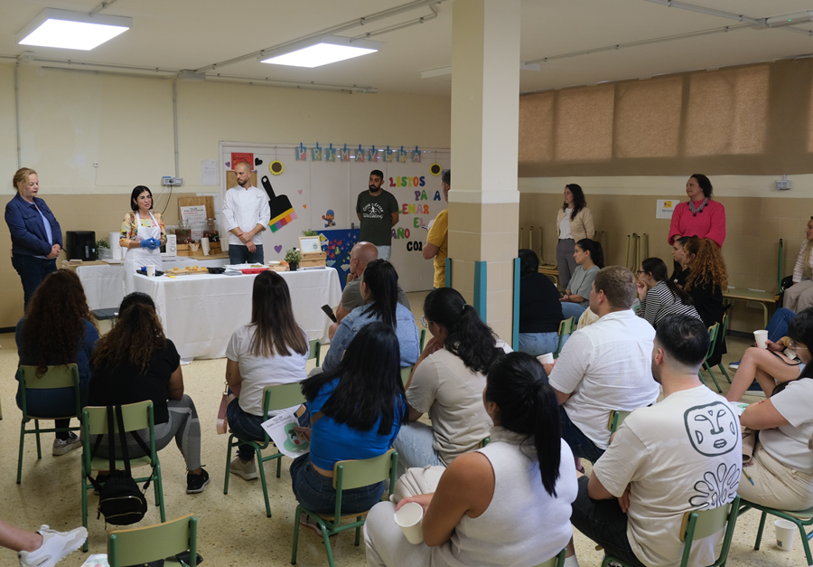 Las escuelas infantiles municipales previenen la obesidad mediante talleres de alimentación saludable para familias