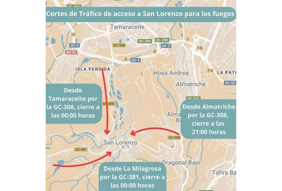 El Ayuntamiento diseña un dispositivo especial de seguridad y movilidad para los Fuegos de San Lorenzo
