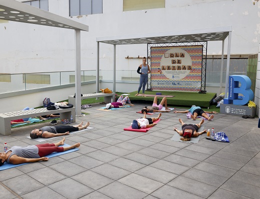 Talleres de Yoga de la quinta edición del programa Ola de letras 2024