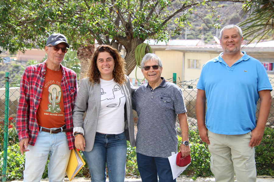 Parques y Jardines realiza una intervención especial en Tres Palmas por su 50º aniversario