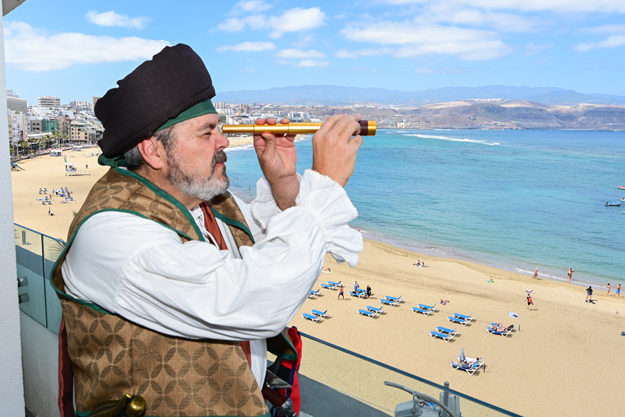 Las Canteras se prepara para revivir la historia de 'Alí El Canario' y las incursiones piratas en la ciudad