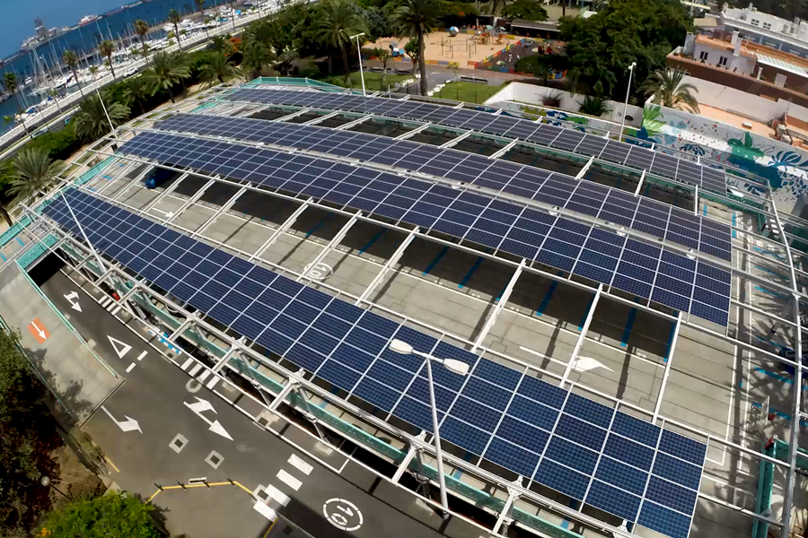 Sagulpa inicia la ampliación de las instalaciones fotovoltaicas de los aparcamientos de El Rincón y el Metropol