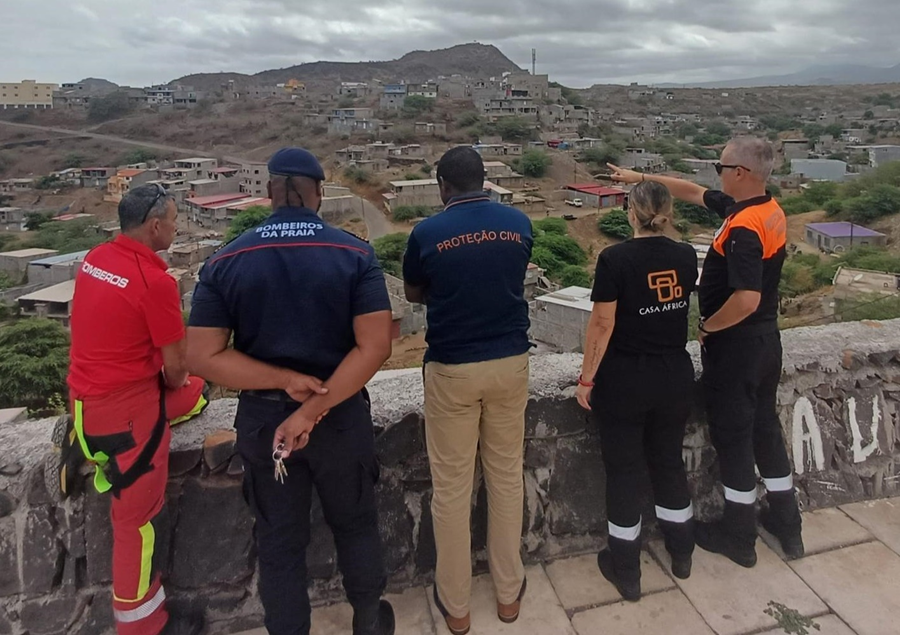 Las Palmas de Gran Canaria desarrolla en Praia un proyecto de cooperación en materia de seguridad
