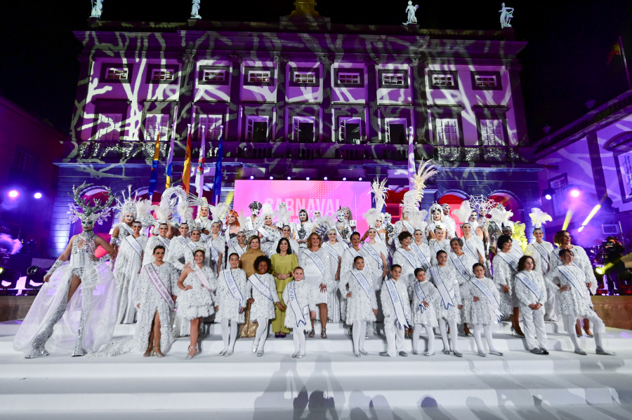 'Los Carnavales del Mundo' presentan a sus aspirantes a los distintos tronos de la fiesta