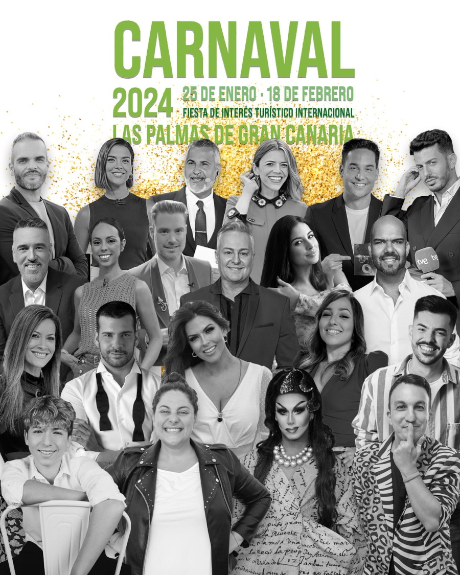 Los presentadores de las galas y concursos de 'Los Carnavales del Mundo' tendrán un fuerte acento canario