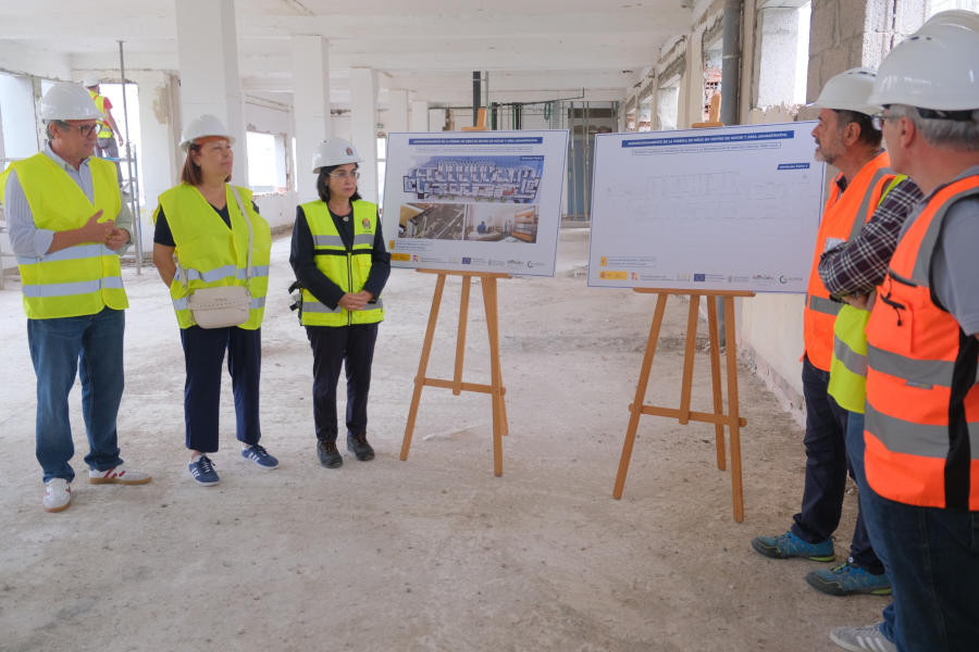 El Ayuntamiento comienza las obras de la segunda fase de la Fábrica de Hielo para habilitar un Centro de Noche para personas sin hogar