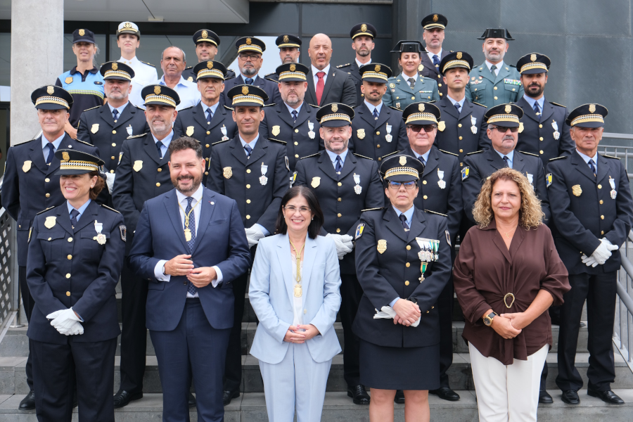 Darias destaca el papel de la Policía Local en un nuevo modelo de ciudad más próximo a la ciudadanía