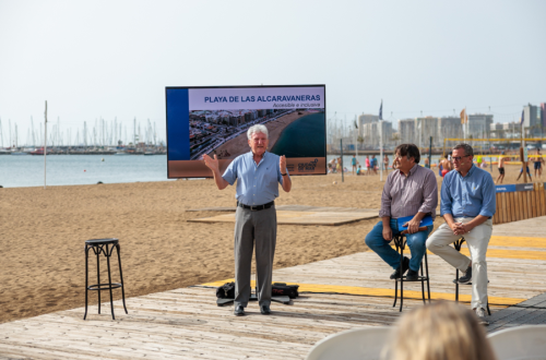 El Ayuntamiento inicia el proyecto de ordenación de la playa de Las Alcaravaneras como espacio accesible, cohesionador e inclusivo