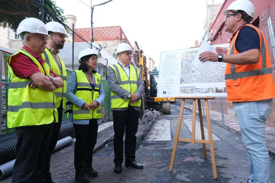 El Ayuntamiento inicia las obras de la primera fase de renovación de la red de saneamiento del barrio de La Isleta
