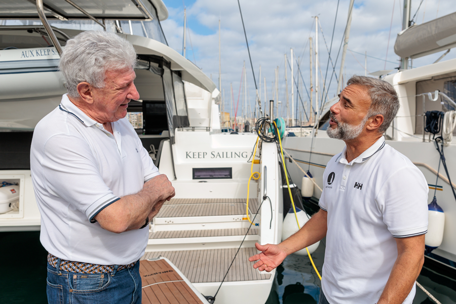 El catamarán Keep Sailing V con tripulación canaria cruzará el Atlántico como parte de la flota de la ARC 2025