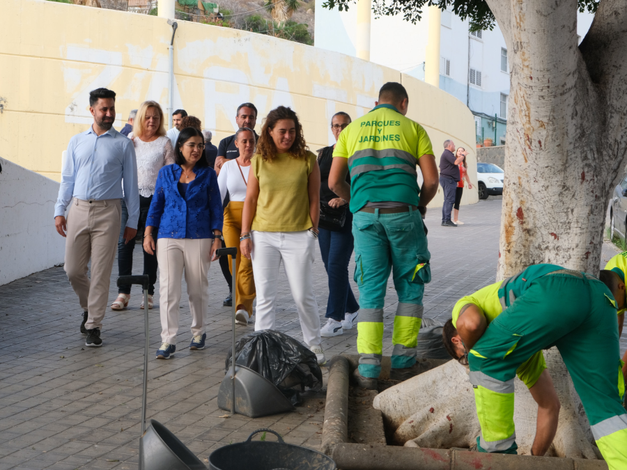 Las actuaciones conjuntas de Limpieza y Parques y Jardines avanzan tras retirar más de 360 toneladas de residuos
