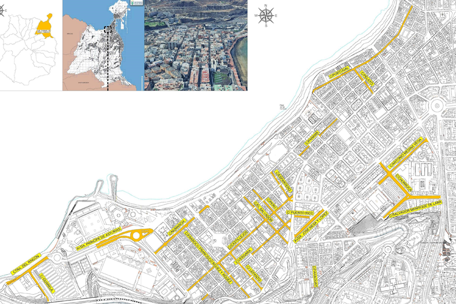 El Ayuntamiento asfaltará más de 60 calles de Guanarteme, Alcaravaneras, Ciudad Jardín y Escaleritas con una inversión de 3,3 millones de euros