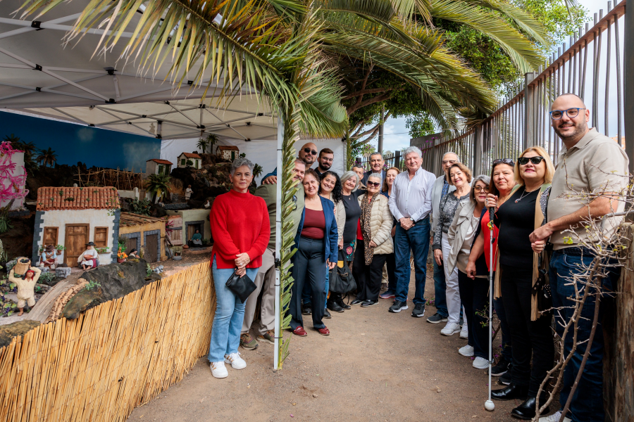 El Mercado Agrícola de San Lorenzo abre al público un Belén Canario que rinde homenaje a la tradición y el paisaje de las islas