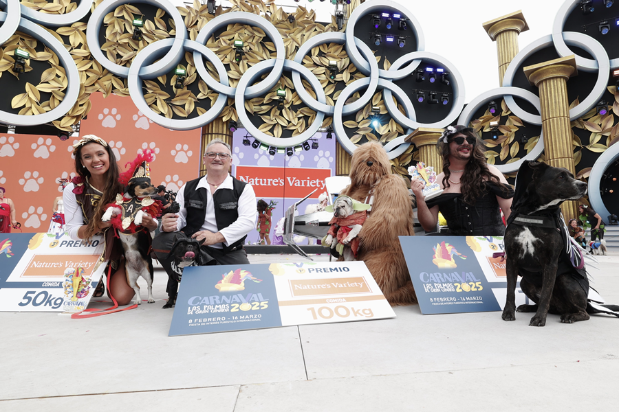 Sombra y Nono, las mascotas más olímpicas de Santa Catalina
