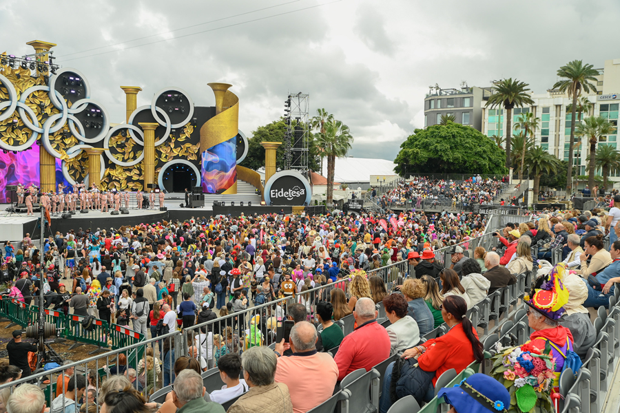 Más de 95.000 personas disfrutan del puente del Carnaval en sus jornadas de conciertos y citas diurnas