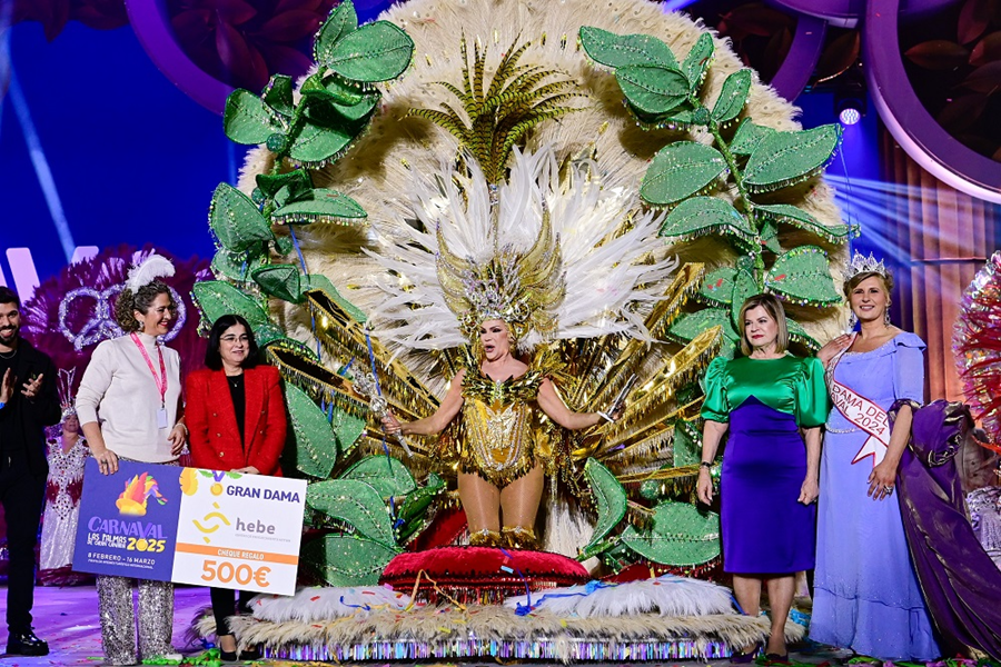 Conchi Rivero Barrera, Gran Dama del Carnaval de «Los Juegos Olímpicos»