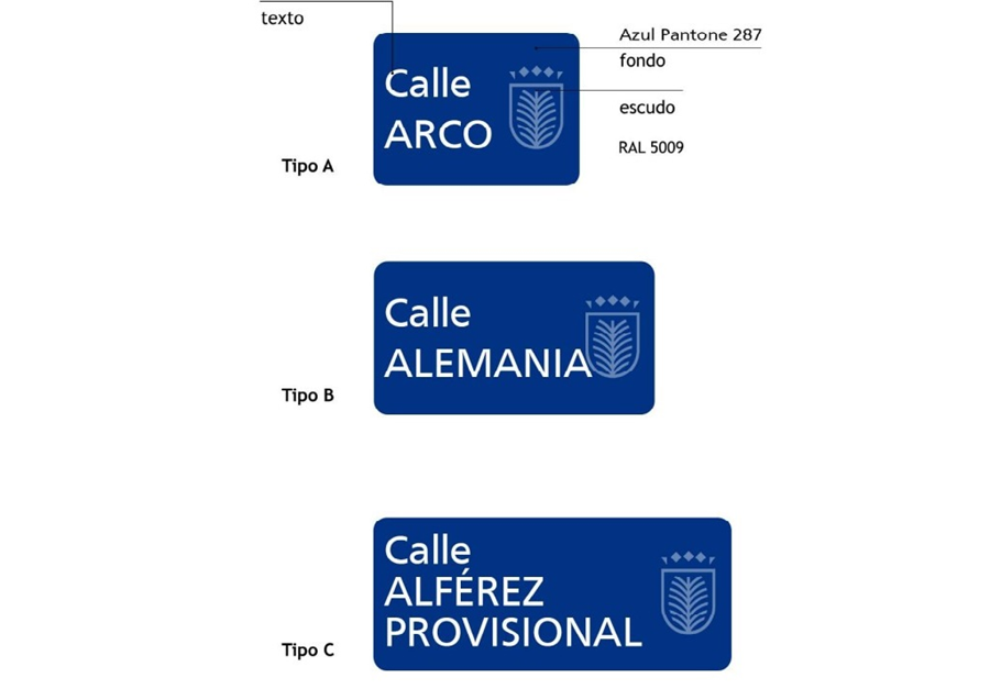 El Ayuntamiento de Las Palmas de Gran Canaria actualiza el diseño de los rótulos de las calles con nuevas placas