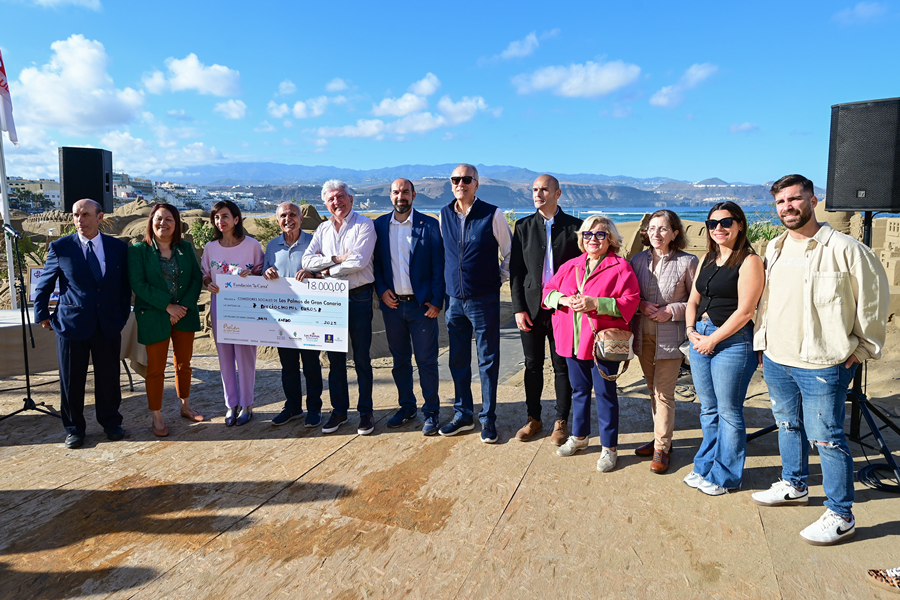El Belén de Arena de Las Palmas de Gran Canaria despide la Navidad con 260.000 visitantes y una recaudación solidaria de 18.000 euros