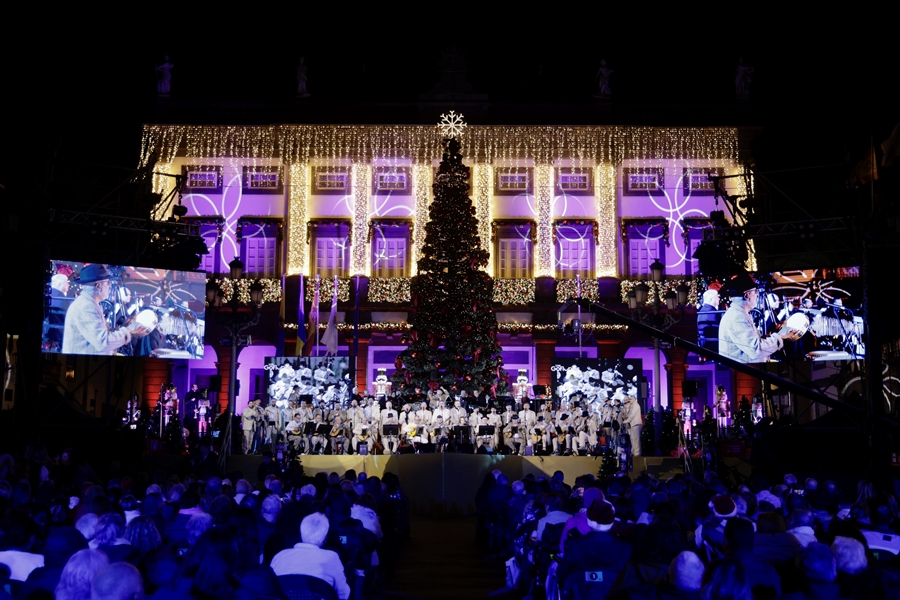 XXXVIII Concierto de Navidad de Los Gofiones, una cita imprescindible en la plaza Santa Ana
