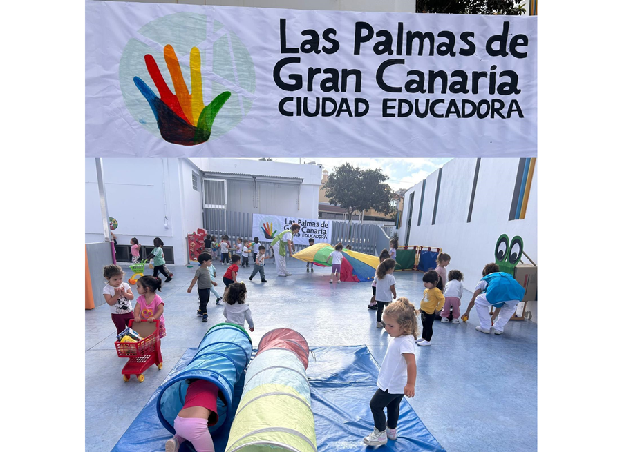 Las Palmas de Gran Canaria conmemora el Día Internacional del Juego en las Escuelas Infantiles Municipales
