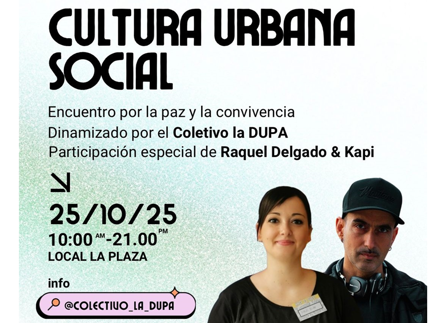 El Ayuntamiento celebra este sábado un encuentro por la paz y la convivencia a través de la cultura urbana
