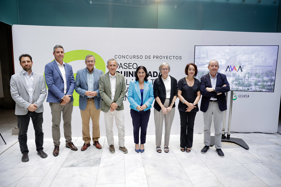 El equipo ganador del concurso del Paseo Guiniguada destaca la recuperación de la identidad a través de un paseo verde en su propuesta