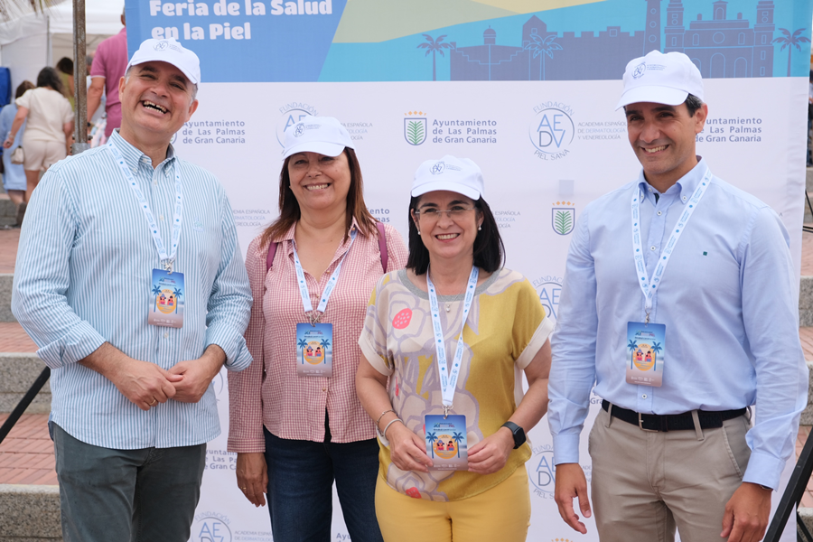 Darias resalta el compromiso municipal con la salud en la XI Feria de la Salud en la Piel