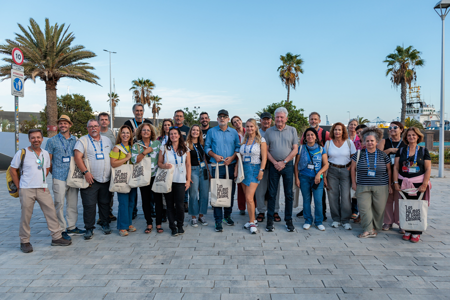 La ruta sobre el rodaje de Moby Dick en Las Palmas de Gran Canaria seduce a los guías profesionales de turismo